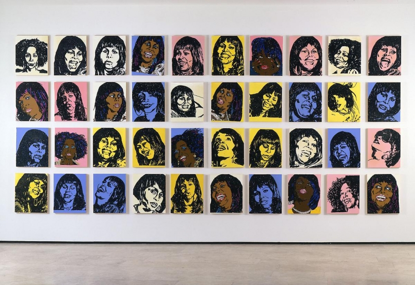 MICKALENE THOMAS, A-E-I-O-U and Sometimes Y, 2009