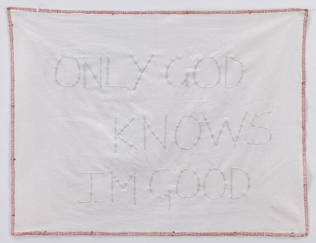 TRACEY EMIN Only God Knows I'm Good, 2009