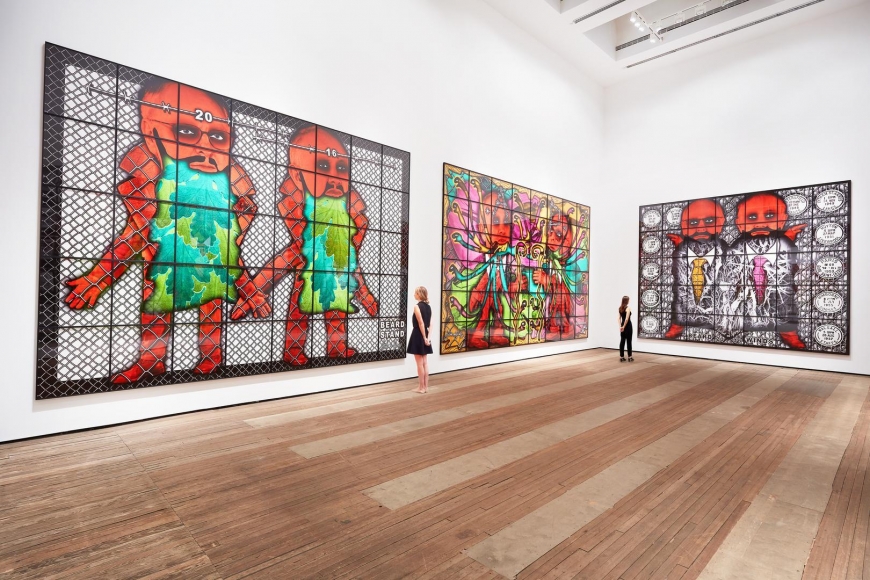 GILBERT & GEORGE, THE BEARD PICTURES