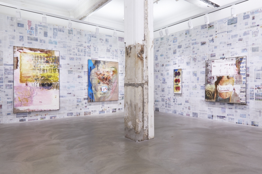 Mandy El-Sayegh, Dispersal, Installation view at Lehmann Maupin, Hong Kong