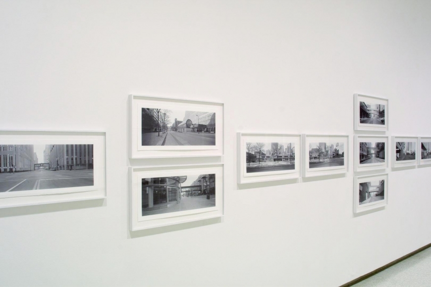 Installation view of Catherine Opie: Skyways & Icehouses at the Walker Art Center, Minneapolis