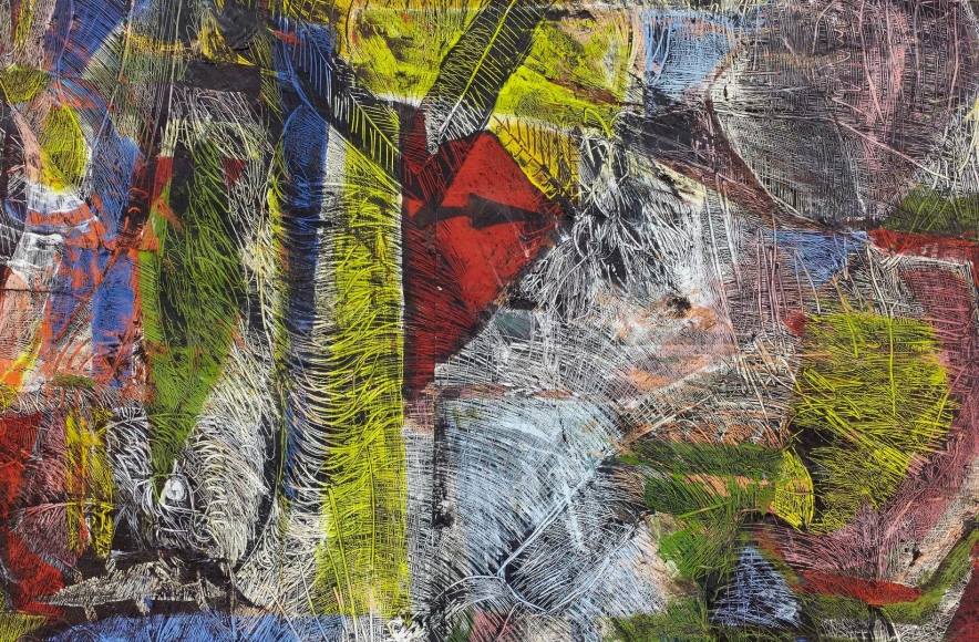 ANGEL OTERO, Immediate Words (detail), 2016