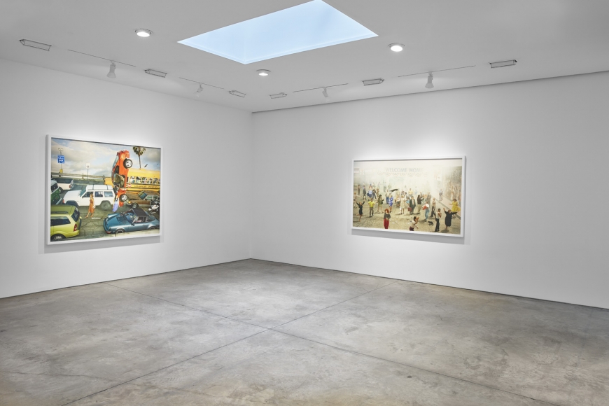 Alex Prager, Play the Wind, Installation view, Lehmann Maupin, New York
