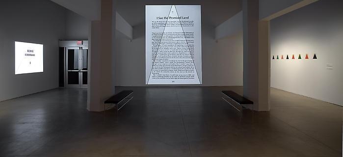 Installation view at The Warehouse Gallery at Syracuse University, 2008