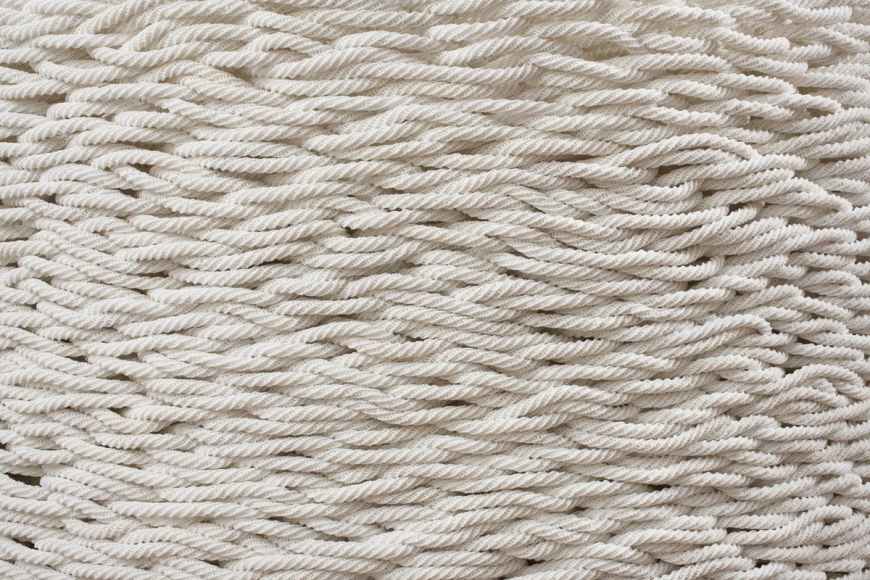 LIZA LOU, Continuous Mile (white), 2006-08 (detail)