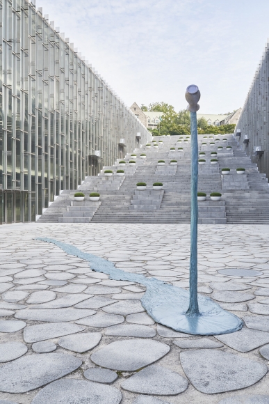 HEIDI BUCHER, Die Quelle (The Source), 1987, Heidi Bucher / Water Drawings