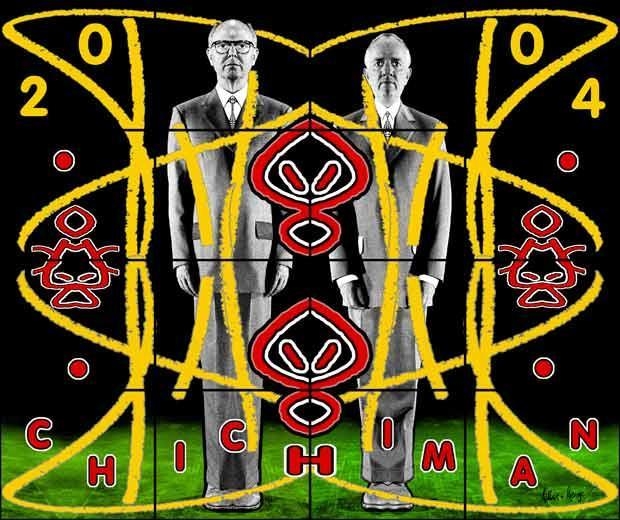 Chichiman, 2004 mixed media