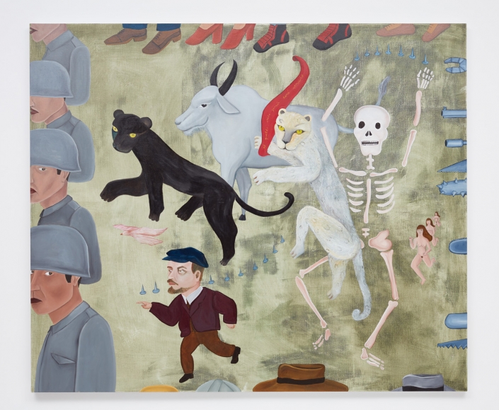 CECILIA VICUÑA, El Paro / The Strike, 2018, after the lost original 1977 work