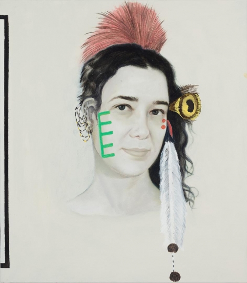 ADRIANA VAREJÃO Kindred Spirits (detail), 2015