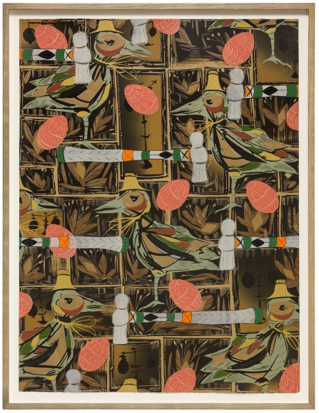 LARI PITTMAN, Found Buried: Textile for a Courtroom, 2020