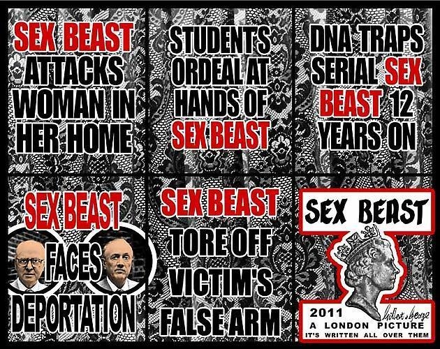 GILBERT & GEORGE, Sex Beast, 2011