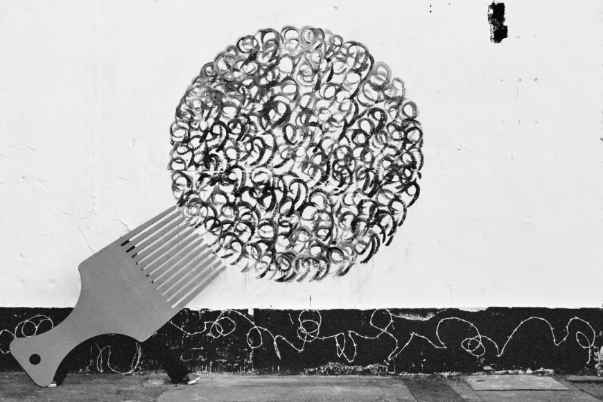 ROBIN RHODE, Blackness Blooms, 2012–2013 (detail)