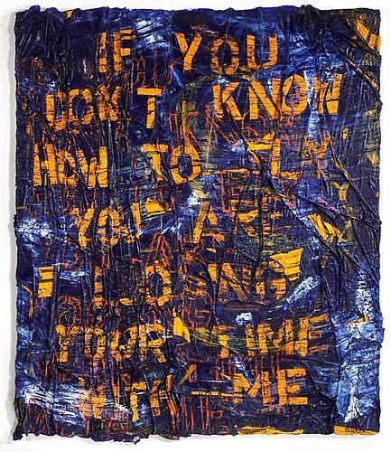 ANGEL OTERO If you don't know how to fly you are losing your time with me, 2011