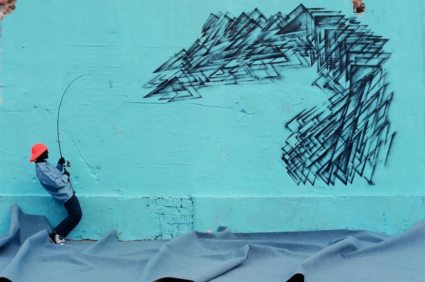 School of Fish (detail), 2012