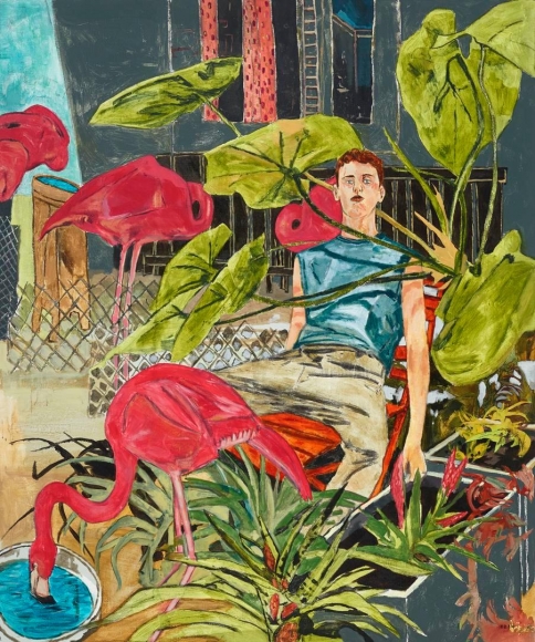 HERNAN BAS, The flamingo farmer’s son, 2014