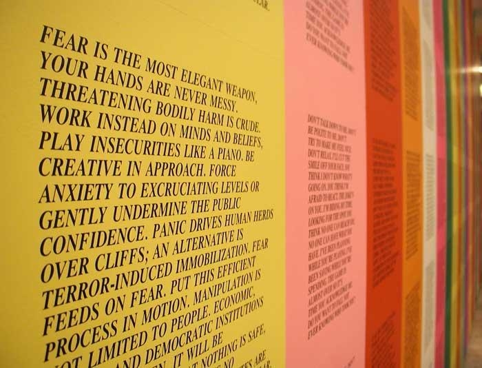 JENNY HOLZER Set of Inflammatory Essays Posters (English), 1979-1982