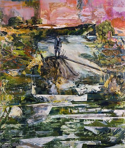 HERNAN BAS The bagpiper in exile (or, the sad wind), 2009