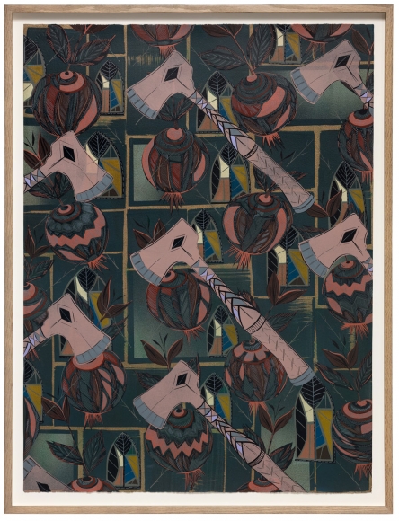 LARI PITTMAN, Found Buried: Textile for a Wedding Dress, 2020