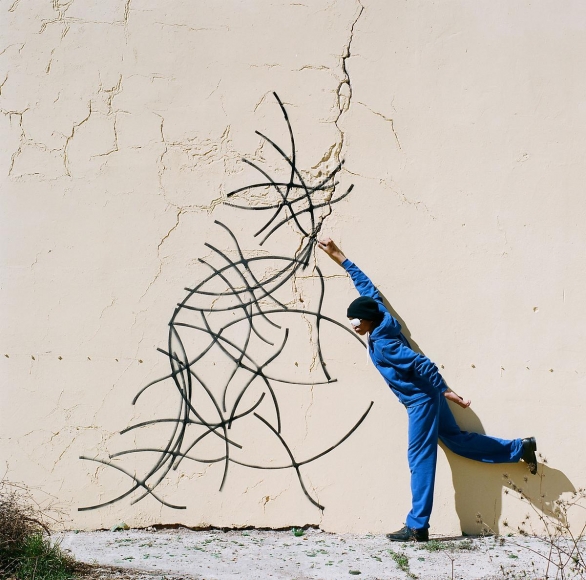 X (After the Barcelona chair) (detail), 2010