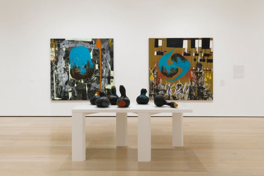 Lari Pittman: Declaration of Independence , Installation view