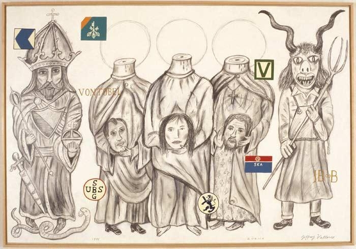 Das Märtyrertum von Felix und Regula und das Schweizer Bank enwesen, 1991