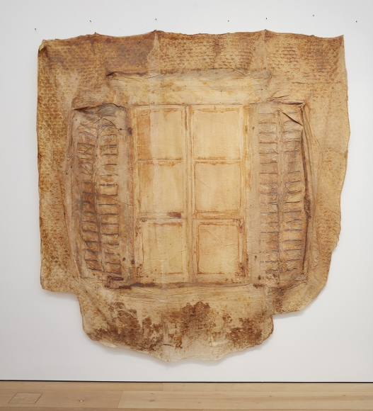 HEIDI BUCHER, Fenster mit Läden und Schindeln, Bellevue, 1988