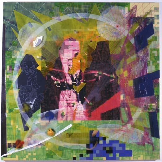 Meninas/Rez, 2002 acrylic on canvas