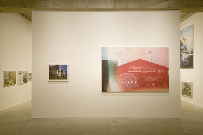 Installation view of SUN at Kaikai Kiki Gallery, 2008