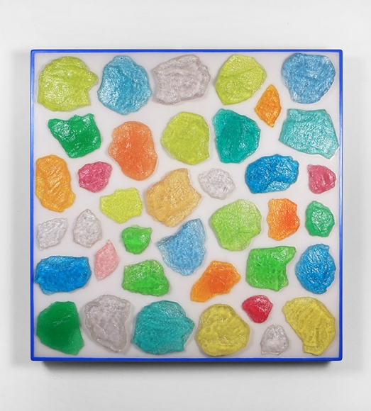 ASHLEY BICKERTON Wall-Wall No.15 (Clear), 2015