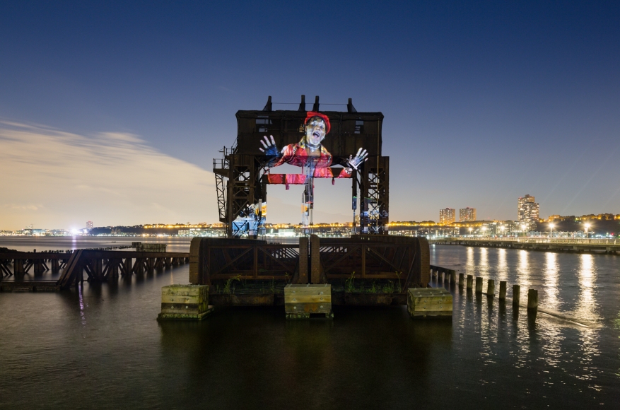 TONY OURSLER Tear of the Cloud, 2018 