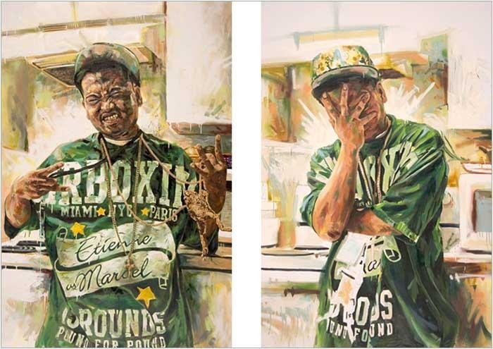 MICHAEL VASQUEZ, People Forget That There's Two Sides To Every Story (The Frog Man) 2, 2006
