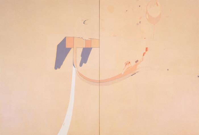 Perhappenstance, 2002 acrylic on canvas