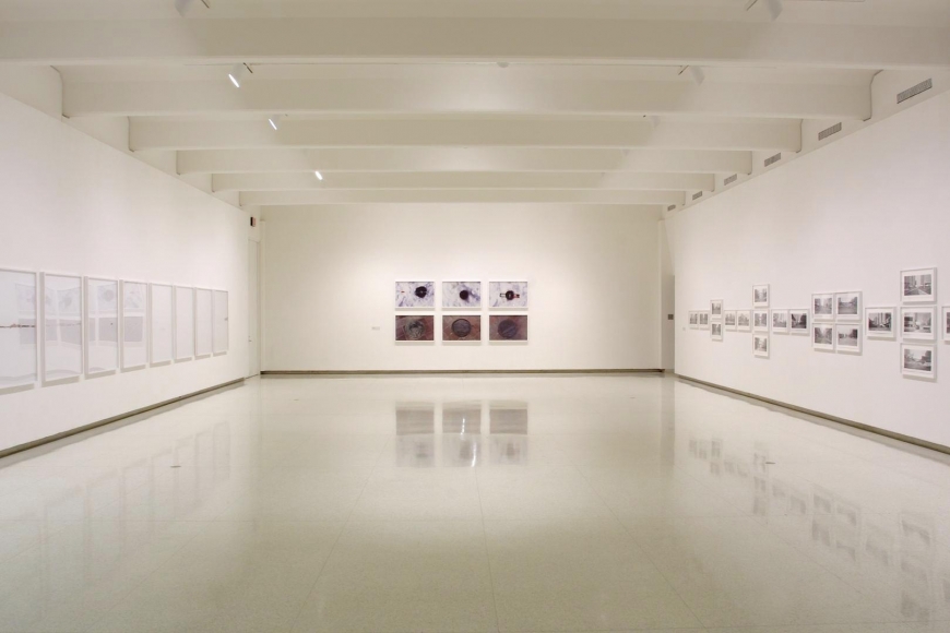 Installation view of Catherine Opie: Skyways & Icehouses at the Walker Art Center, Minneapolis