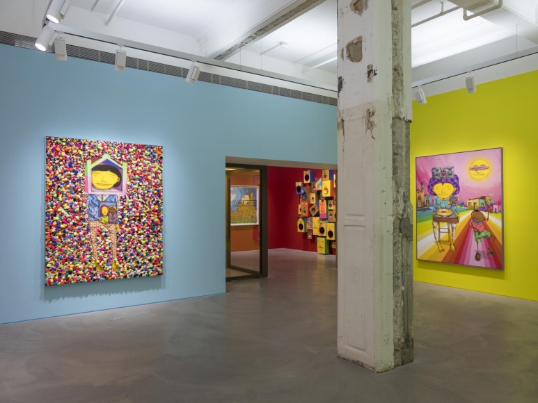 OSGEMEOS, Déjà Vu installation view 2