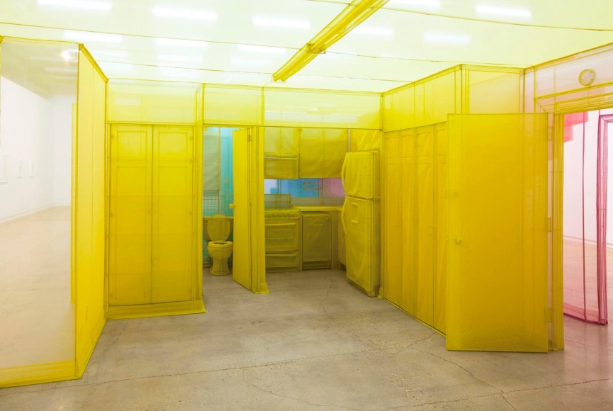 Apartment A, Unit 2, Corridor and Staircase, 348 West 22nd Street, New York, NY 10011, USA (detail), 2011–2014