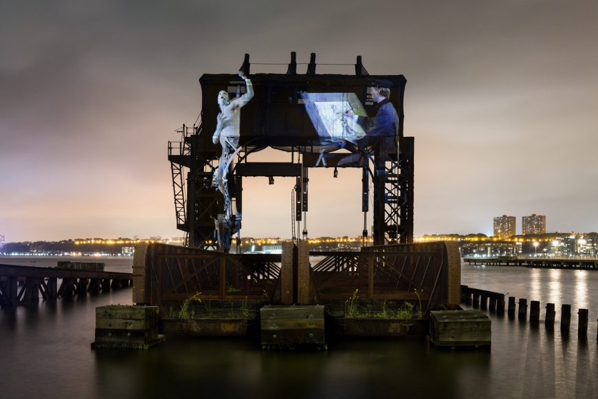 TONY OURSLER Tear of the Cloud, 2018 