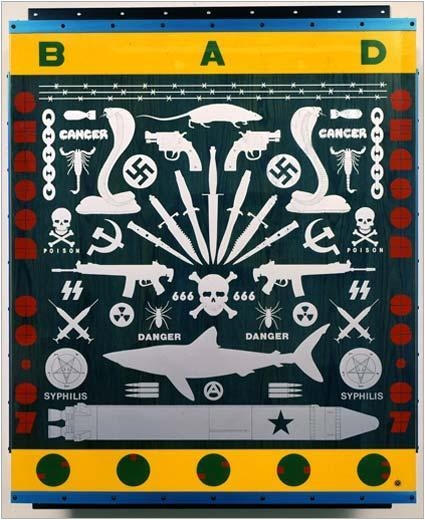 Abstract Painting for People 4 (Bad), 1987