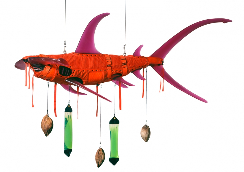 ASHLEY BICKERTON, Orange Shark, 2008