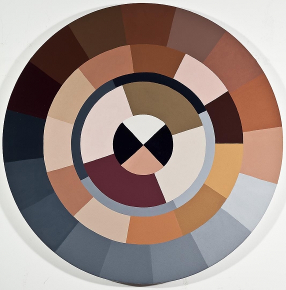 ADRIANA VAREJÃO Polvo Color Wheel II (Seascape Series), 2014