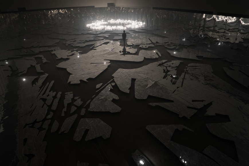 Partial view of Civitas Solis II, 2014. Commissioned by National Museum of Modern and Contemporary Art, Korea. Sponsored by Hyundai Motor Company., © Lee Bul. Photo: Jeon Byung-cheol. Courtesy: National Museum of Modern and Contemporary Art, Korea. 