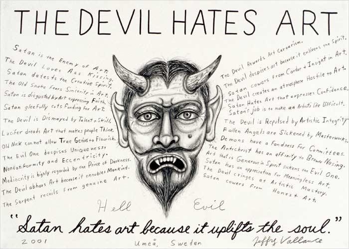The Devil Hates Art, 2001
