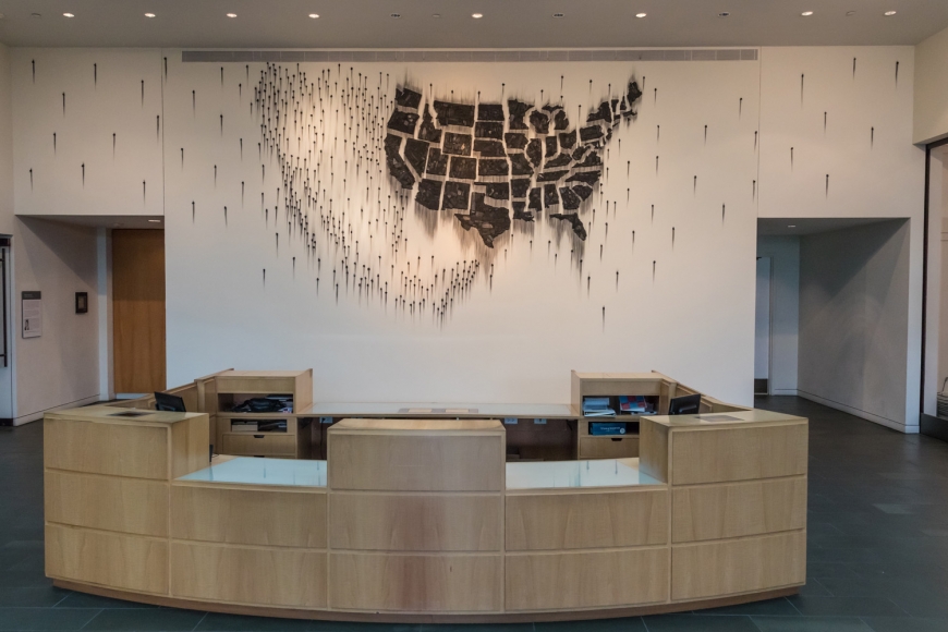 TERESITA FERNÁNDEZ, Fire (United States of the Americas) 2, 2018