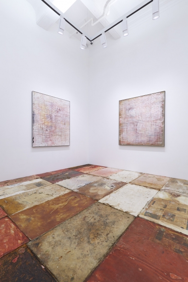 Mandy El-Sayegh, Dispersal, Installation view at Lehmann Maupin, Hong Kong