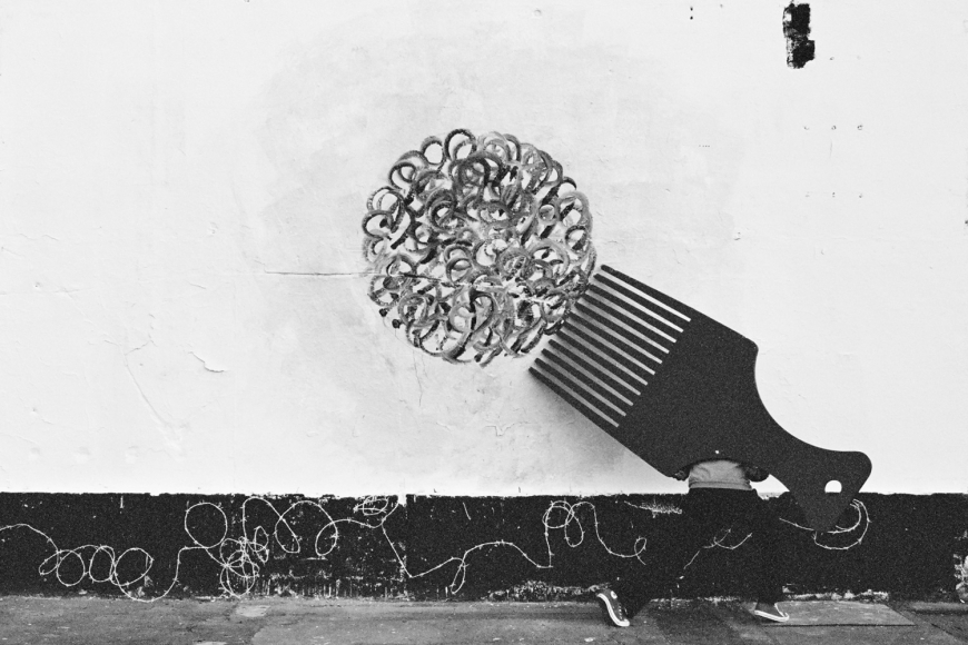 ROBIN RHODE, Blackness Blooms, 2012–2013 (detail)