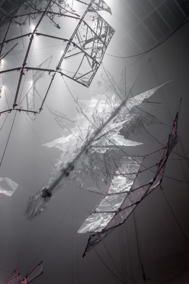 Aubade III (detail), 2014. Commissioned by National Museum of Modern and Contemporary Art, Korea. Sponsored by Hyundai Motor Company., © Lee Bul. Photo: Jeon Byung-cheol. Courtesy: National Museum of Modern and Contemporary Art, Koreal. 