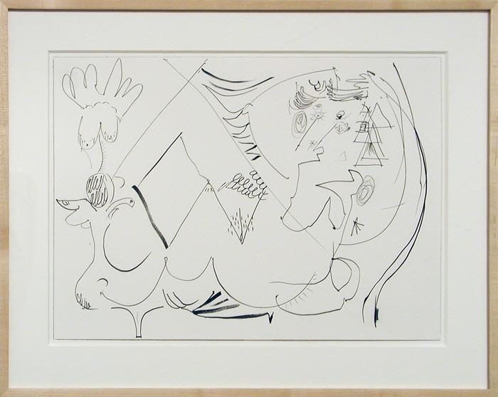 Study for Reclining Defiant She II, 2005