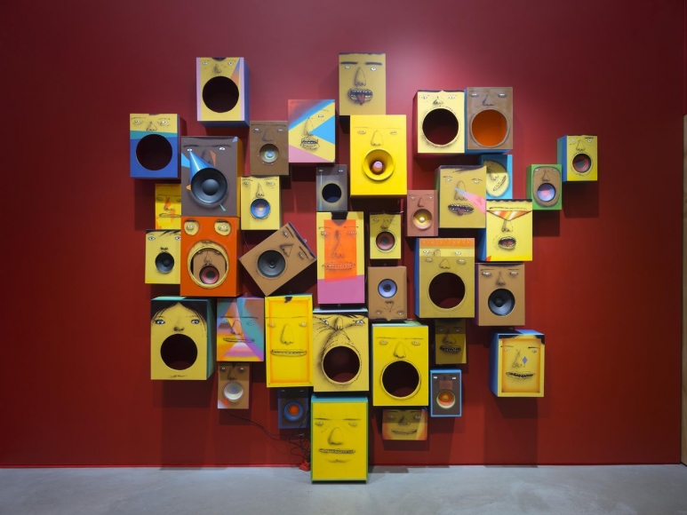 OSGEMEOS, Déjà Vu installation view 9