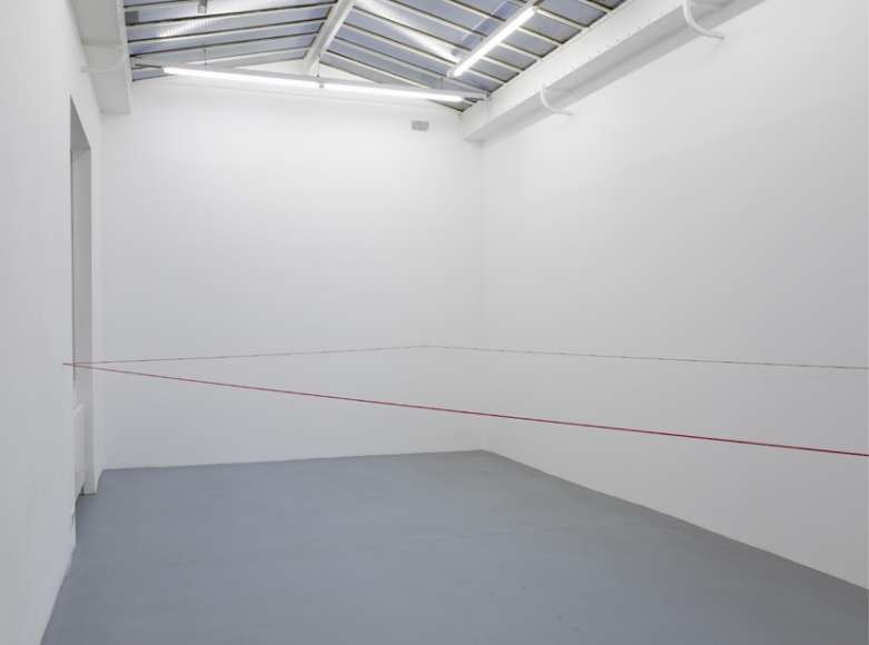 Fred Sandback – installation view 6