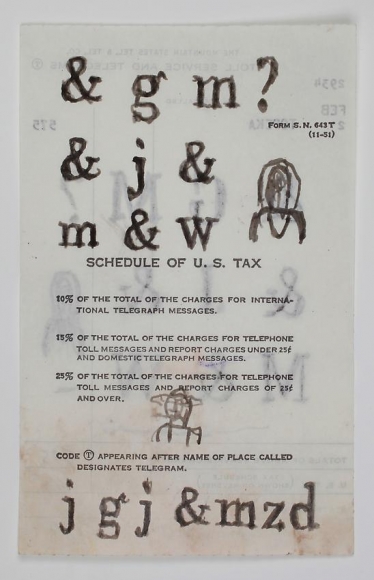 James Castle, Untitled