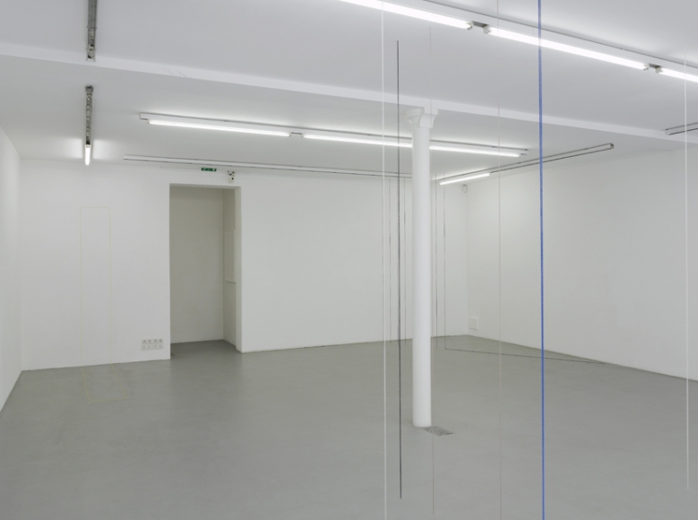 Fred Sandback – installation view 10